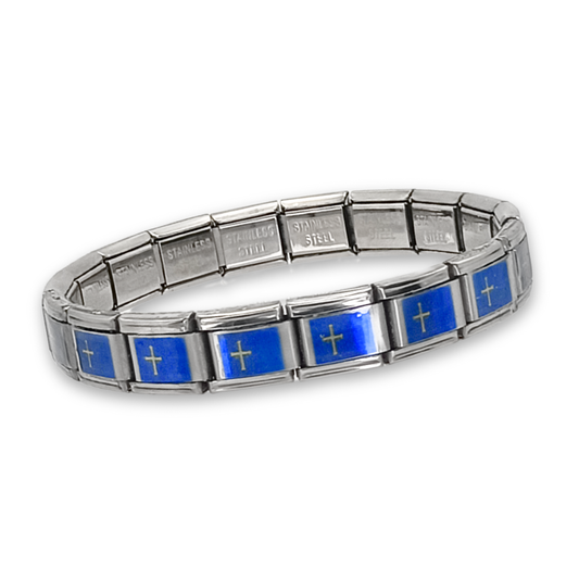 Pulsera con Bandera de Asturias – Acero Inoxidable, Regalo Original de Comunidad Autónoma