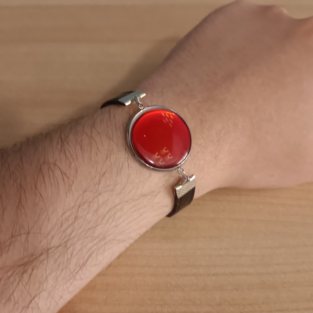 Pulsera con Bandera de Murcia - Medallón en Correa Ajustable, Regalo Original con Orgullo de Comunidad Autónoma