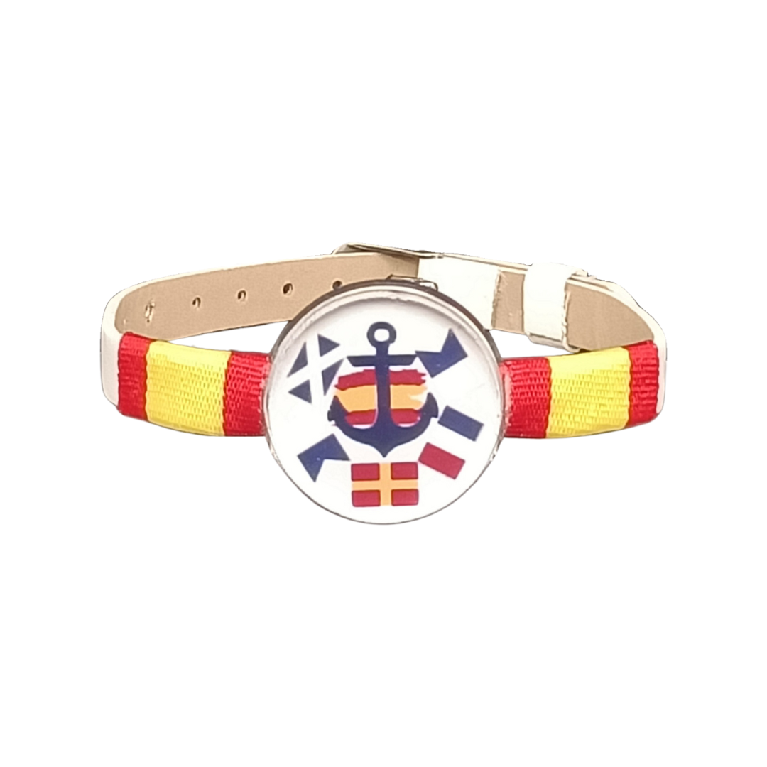 Pulsera de España personalizada de estilo marinero - Regalo para Cualquier Ocasión