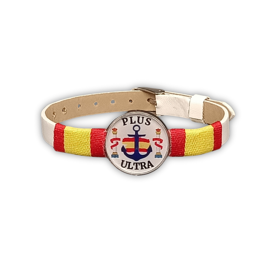 Pulsera de España "Plus Ultra" de estilo náutico