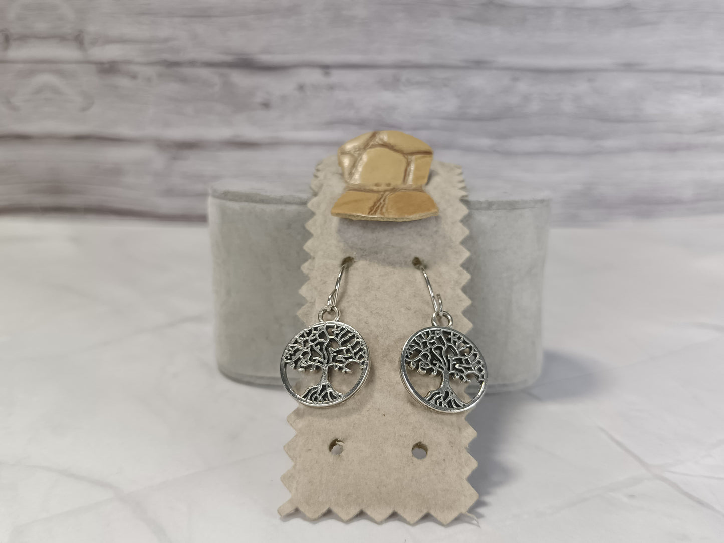 Pendientes de Árbol de la Vida en Acero Inoxidable – Diseño Elegante y Significativo