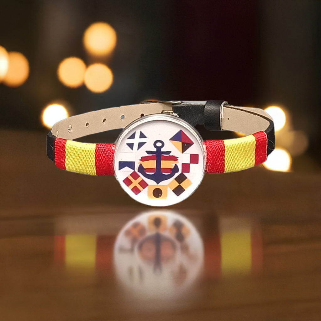 Pulsera de España personalizada de estilo marinero - Regalo para Cualquier Ocasión