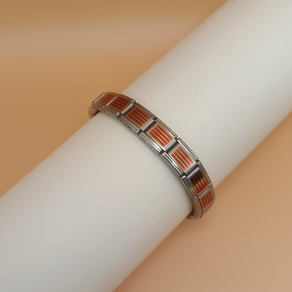 Pulsera con Bandera de Cataluña – Acero Inoxidable, Regalo Original de Comunidad Autónoma