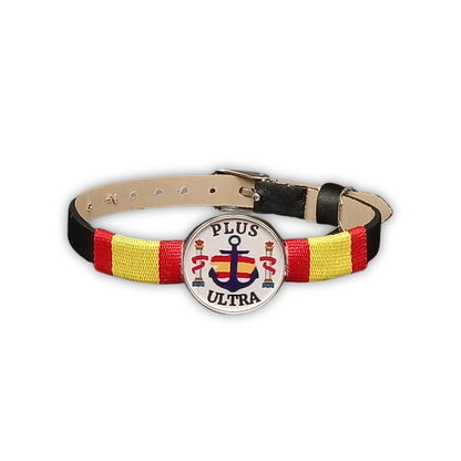 Pulsera de España "Plus Ultra" de estilo náutico